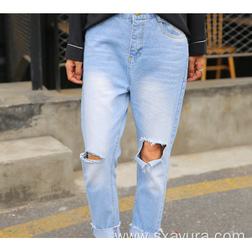 Fashion autumn new jeans women's tights women's jeans